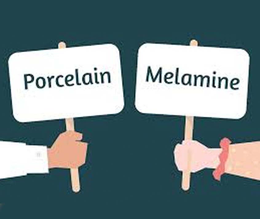 Porcelain vs Melamine